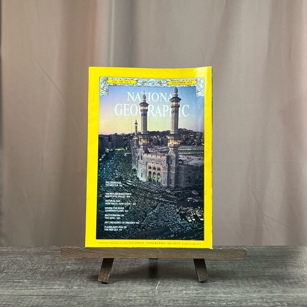 National Geographic November 1978 Mecca Yakima Gas River Shannon Flashlight Fish